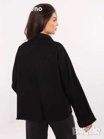 Дамско дънково яке с джобове, 4цвята , снимка 3 - Якета - 51747922