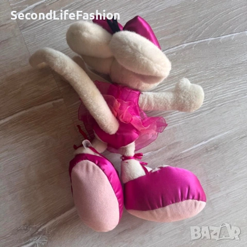 Винтидж плюшена играчка Diddl Diddlina Балерина Мишка Thomas Goletz Depesche, снимка 3 - Плюшени играчки - 53204099