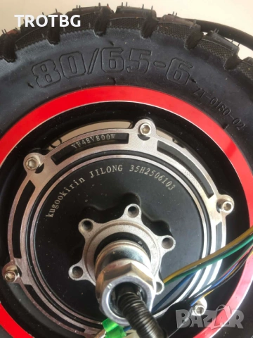 Електромотор 48V 800W с плътна гума за KuGoo M4 / M4 Pro, снимка 4 - Друга електроника - 54283407