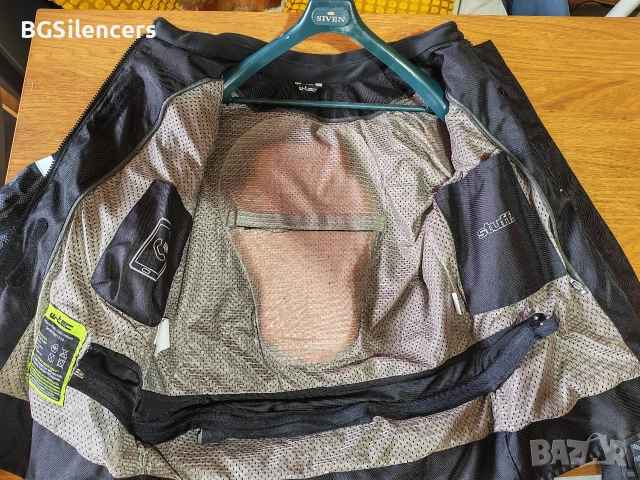 Мото яке мъжко W-TEC с протектори D3O, снимка 3 - Якета - 54230173