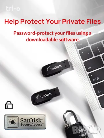 SanDisk CZ410 USB 3.2 флаш устройство 32GB, снимка 4 - USB Flash памети - 50321244