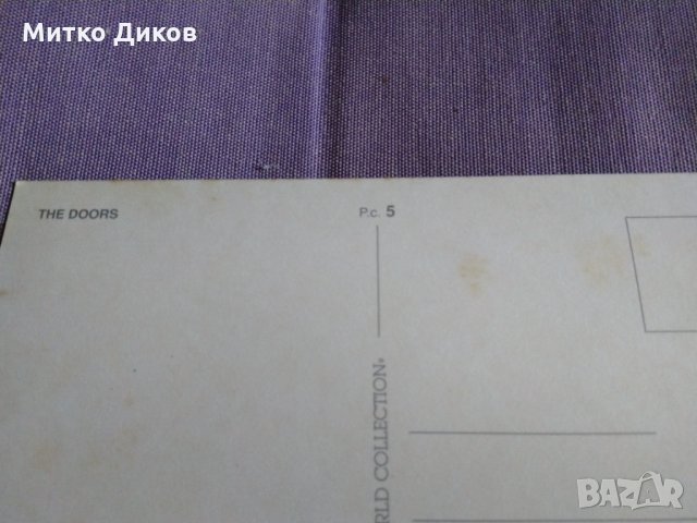 Jim morrison -Doors картички 15X10.5cm-2 броя, снимка 11 - Колекции - 33742336