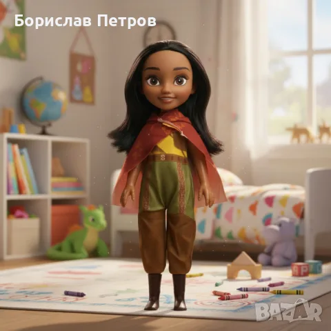 Кукла Рая със шапка и музика – Коледен подарък, който носи радост и магия, снимка 4 - Кукли - 56209280