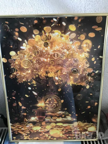 Картина 30х40 см с рамка нова, снимка 3 - Картини - 49029781