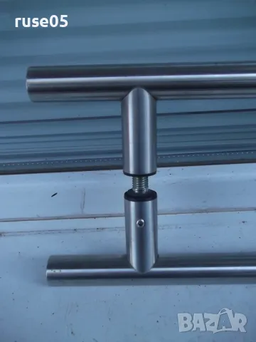 Дръжка тръбна за стъклена врата - инокс, Ф 30 mm, 500/350 mm, снимка 10 - Железария - 47261159