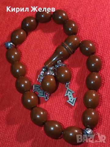 ТРАДИЦИОННА ГРЪЦКА МОЛИТВЕНА БРОЕНИЦА КОМБОЛОЙ За КОЛЕКЦИЯ ПОДАРЪК РЕТРО ДЕКОРАЦИЯ 47084, снимка 10 - Други ценни предмети - 46774856