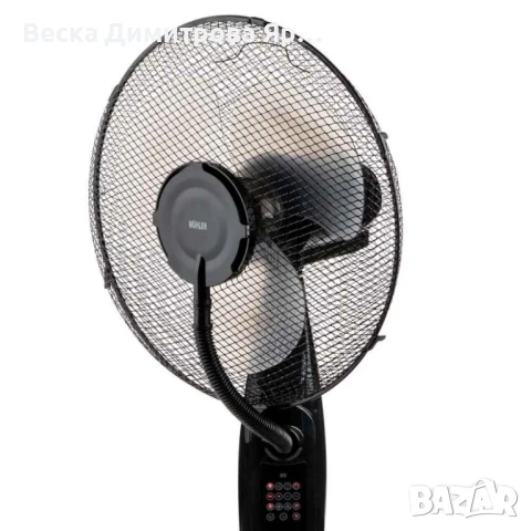 Вентилатор с водна мъгла 16'', 75W, LED, дист. упр-е, снимка 8 - Вентилатори - 50554433