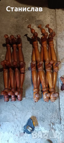 Дървени стенни ретро закачалки, снимка 3 - Закачалки - 50980018