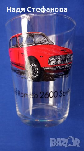 Стъклени чашки, колекция коли 6 бр комплект, снимка 7 - Колекции - 44479853