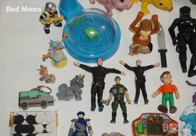 Голям Лот Фигурки направени за Mcdonald's Microsoft Sega 788гр, снимка 5 - Фигурки - 48660557