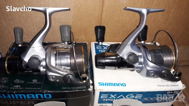 Риболовни макари, 2- броя -Shimano GT-RA/ GTM-R/ 2500, снимка 1 - Макари - 47512237