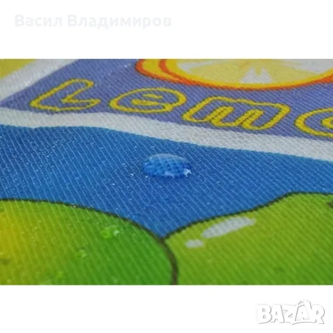 Двулицево детско килимче, Топлоизолиращо. 120х180 см и дебелина 0.5 см "Учи английски", снимка 2 - Други - 48957334