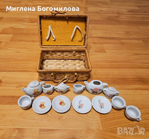 Детски керамичен комплект за сервиране, снимка 8 - Играчки за стая - 54305739