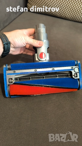Мека ролкова почистваща глава за прахосмукачки DYSON V6 (966489-10), снимка 5 - Прахосмукачки - 52904271