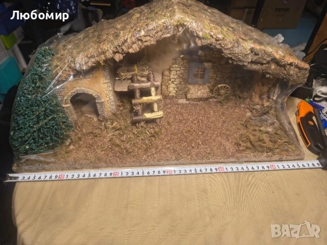 Decoris 58x25x23 см LED Традиционна къщичка за Рождество Христово, снимка 3 - Декорация за дома - 52439922