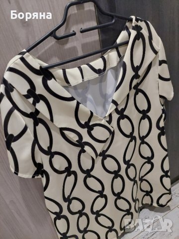 Дамска елегантна блуза, снимка 5 - Тениски - 42082497