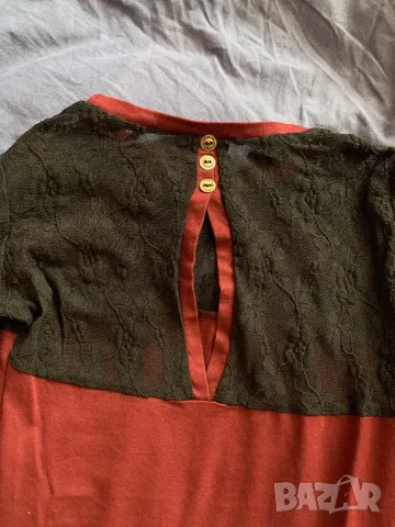 Блуза с дантела, снимка 3 - Блузи с дълъг ръкав и пуловери - 49686460