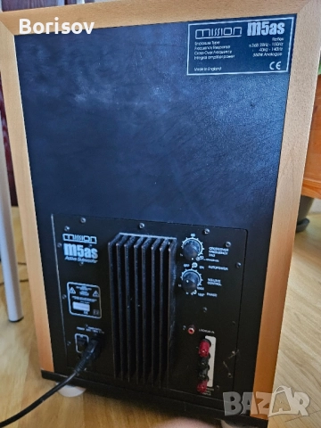 Активен субуфер Mission M5 AS 12 инча, снимка 7 - Тонколони - 52504057