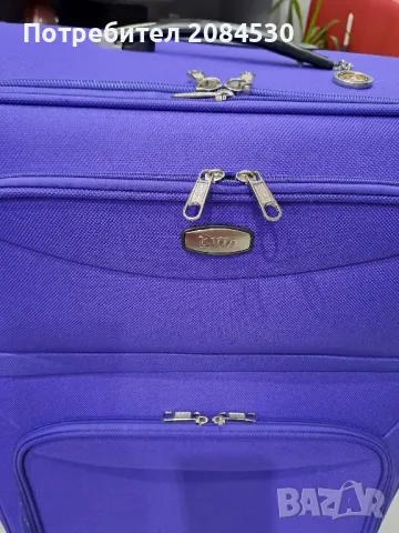 Голям куфар  LAMI (телескопична дръжка, колелца, шифър, уширител), снимка 8 - Куфари - 49116528