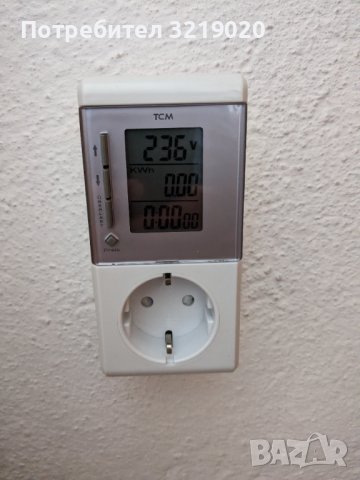 Уред за измерване на разходите за енергия 230VAC, 16A, снимка 3 - Други - 39252420