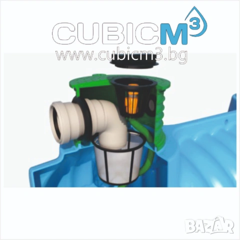 Резервоар за вода BOLT 1000, снимка 3 - ВИК - 53365897