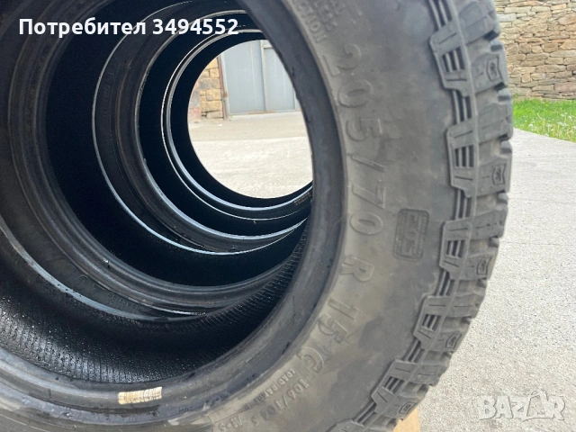 Всесезонни гуми GENERAL GRABER AT3 205/70/15 DOT 1721, снимка 3 - Гуми и джанти - 54334109