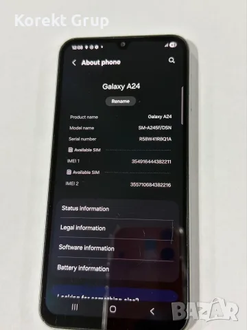 Samsung A24 128GB, снимка 3 - Samsung - 56156582