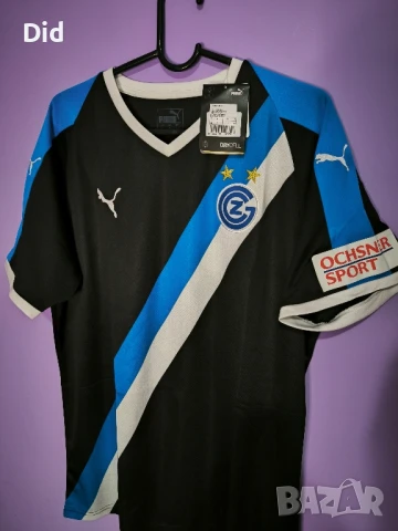 оригинална тениска puma Grasshopper Club Zurich, снимка 2 - Спортни дрехи, екипи - 50596967