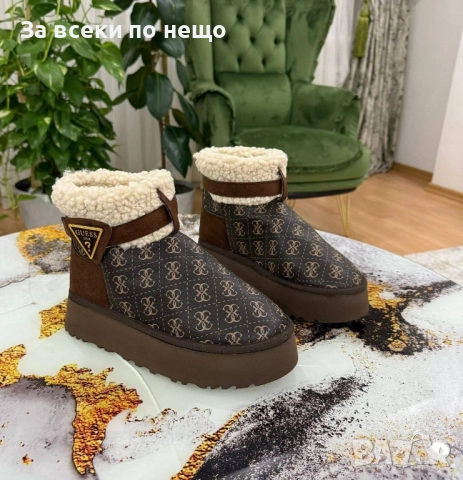 Guess Дамски Меки Топли Зимни Боти Гес - Налични Различни Цветове Код E1131, снимка 7 - Дамски боти - 52658331