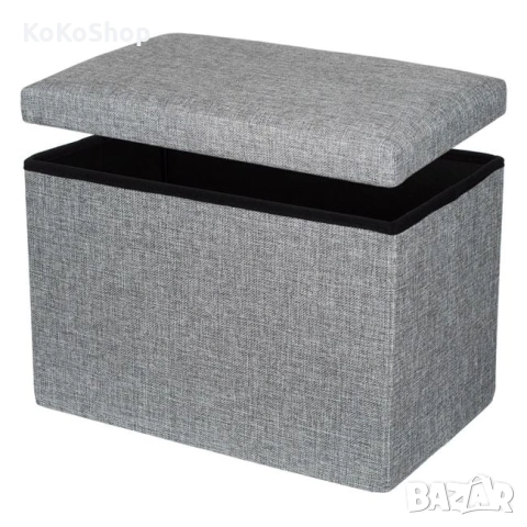 Табуретка за съхранение - 40х30х30 см., снимка 3 - Дивани и мека мебел - 53976303
