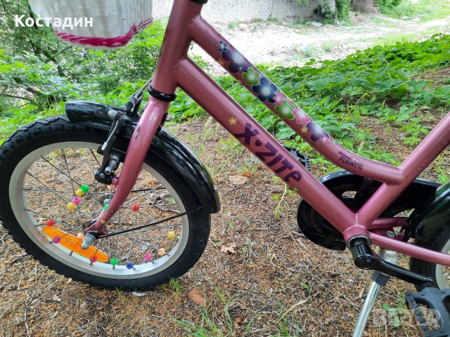 Детски велосипед  X-zite  Flover  16 цола гуми, снимка 2 - Велосипеди - 29325585