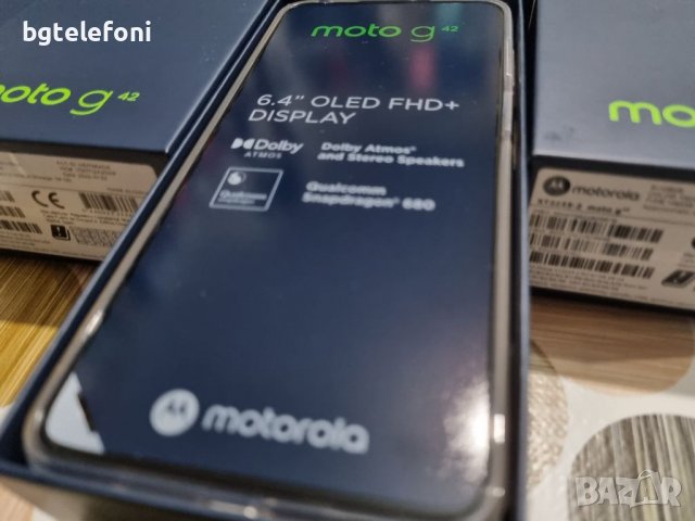 Motorola G42 6/128 +протектор и тефтер подарък чисто нови,2 години гаранция, снимка 8 - Motorola - 38760994