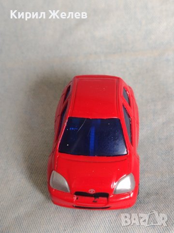 Метална количка TOYOTA YARIS MADE IN CHINA WELLY за КОЛЕКЦИЯ ДЕКОРАЦИЯ 37649, снимка 5 - Колекции - 40696582