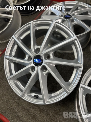 Джанти 17 цола 5x114.3 Subaru , снимка 5 - Гуми и джанти - 52961962