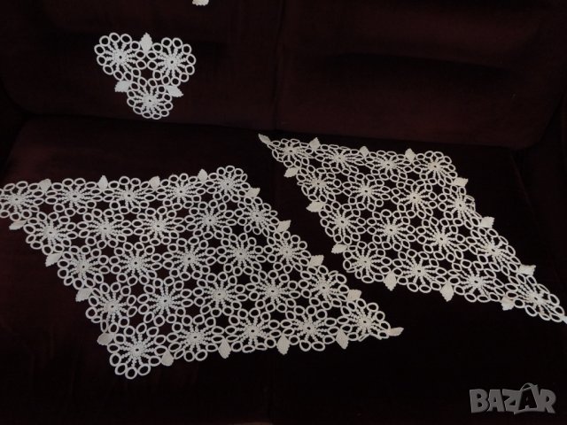 Покривка обла на една кука плетиво ретро, снимка 6 - Декорация за дома - 32530200