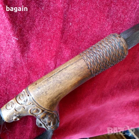 Мандау, ятаган, сабя., снимка 9 - Антикварни и старинни предмети - 56149900
