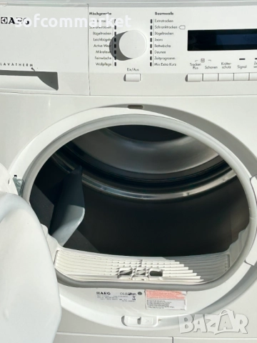 Сушилня AEG кондензна 7 kg T71275AC, снимка 6 - Сушилни - 52247074