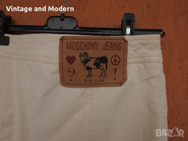 Джинсова пола MOSCHINO, 38 номер (M), оригинал, снимка 6 - Поли - 38583431