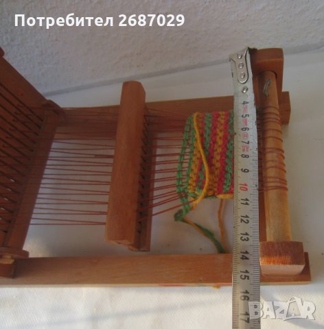 детски стан, дървен, дървено станче за тъкане, станчета, станове, снимка 5 - Други - 31482098