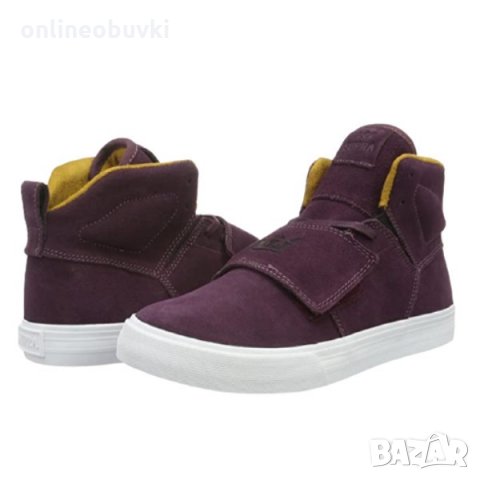 НАМАЛЕНИЕ !!! Мъжки спортни обувки SUPRA ROCK Бордо №44, снимка 3 - Кецове - 33920518