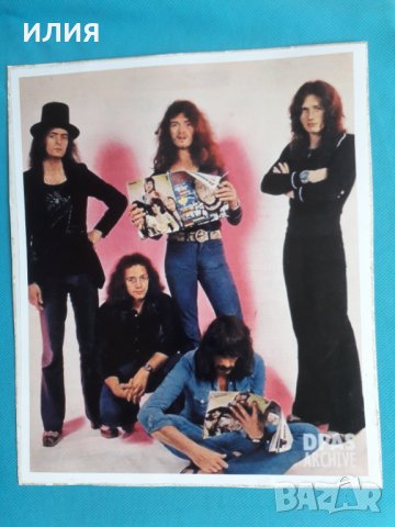 Стикери и Плакати "Deep Purple", снимка 8 - Други музикални жанрове - 37320939