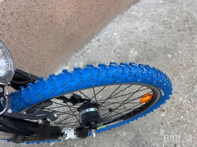 Алуминиев велосипед 24 цола Bocas, снимка 7 - Велосипеди - 50260086