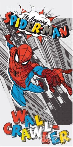 Плажни кърпи или за баня модел “ SpiderMan ” , снимка 1 - За банята - 36971279