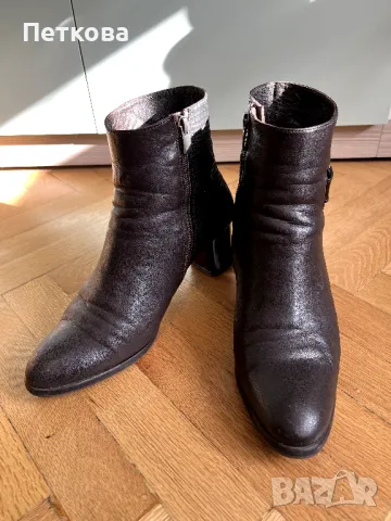 Дамски боти Sara Pen естествена кожа 40, снимка 4 - Дамски боти - 48319013