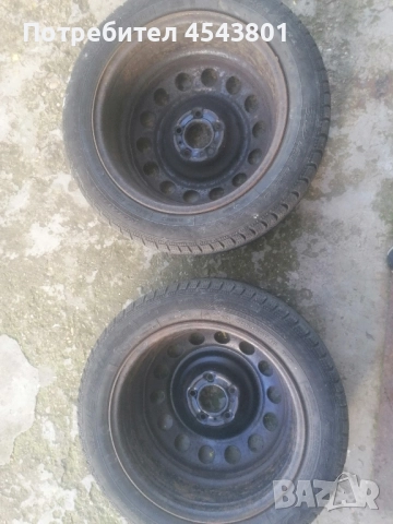 Продавам 2 бр джанти, железни 5/108. 225 /55/16.Подходящи за Peydeot. , снимка 3 - Гуми и джанти - 52248206
