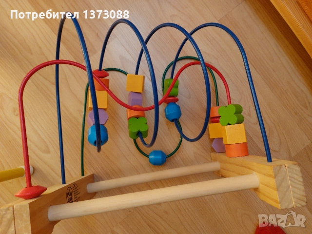 Дървен сортер от Лидл, снимка 2 - Игри и пъзели - 52022939