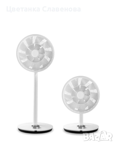 Вентилатор Duux, Smart Whisper Flex, С батерия, 26 скорости, WiFi, Дистанционно управление, снимка 8 - Вентилатори - 54123703