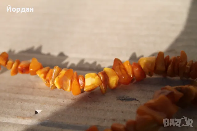 Колие от натурален Балтийски кехлибар, снимка 5 - Колиета, медальони, синджири - 49084987