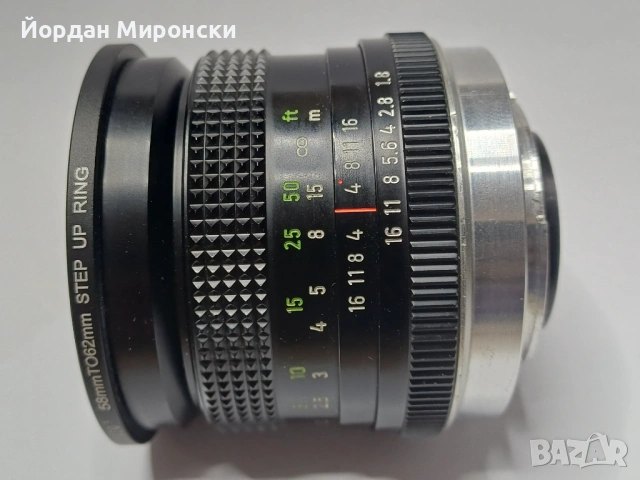 CARL ZEISS PANCOLAR 80 /1.8 MC, снимка 4 - Обективи и филтри - 53927386