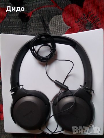 Слушалки Philips с микрофон, снимка 3 - Слушалки и портативни колонки - 35514072